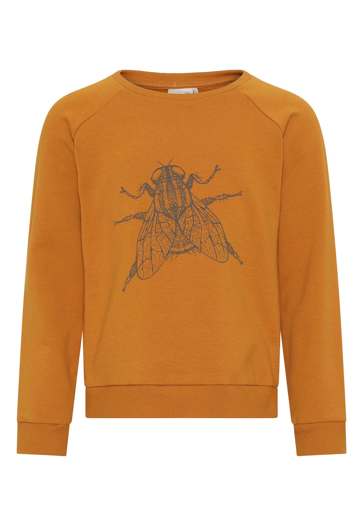 GROBUND Calle sweatshirten mini - den i gylden med flue