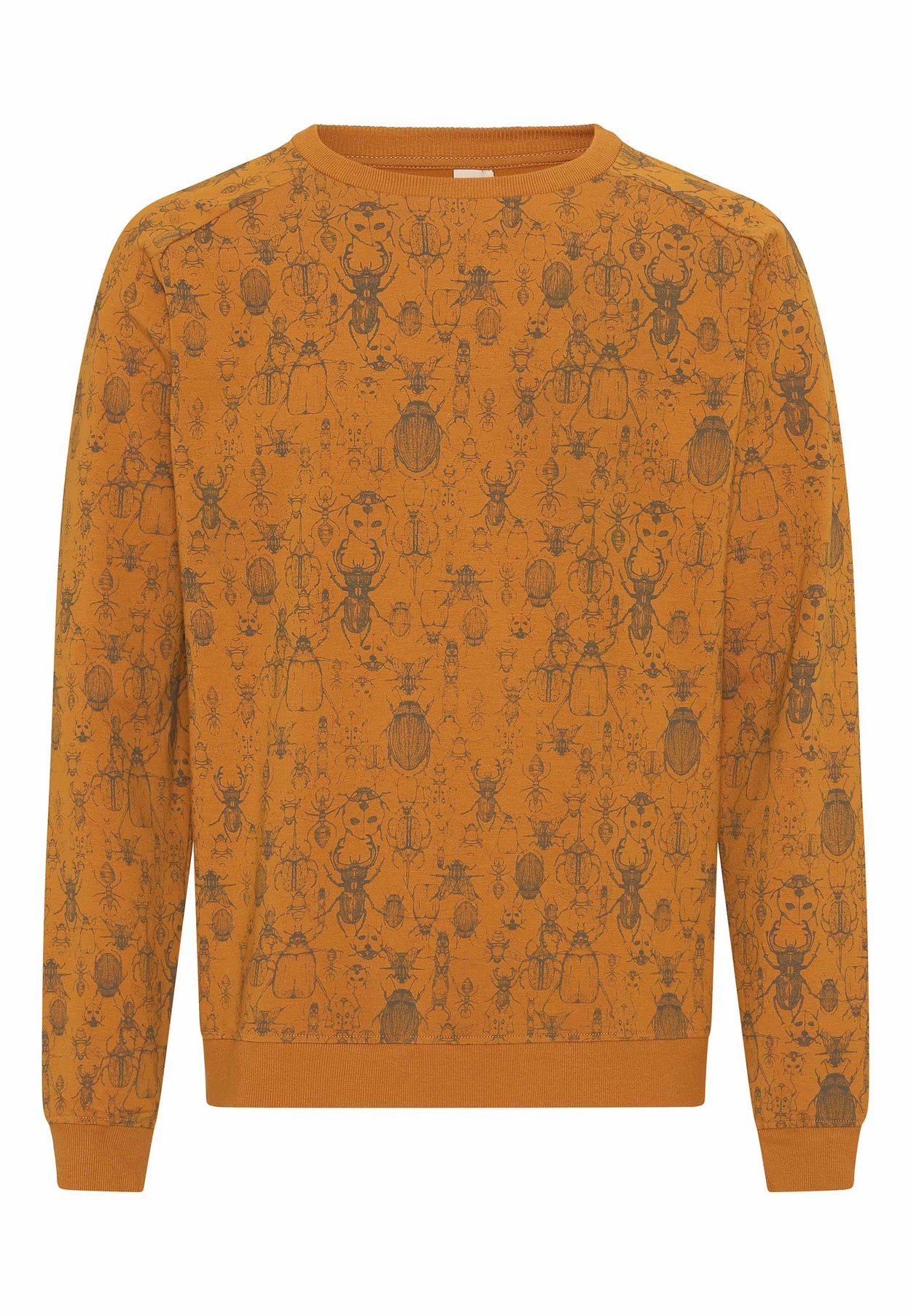 GROBUND Melvin sweatshirten - den i gylden med print