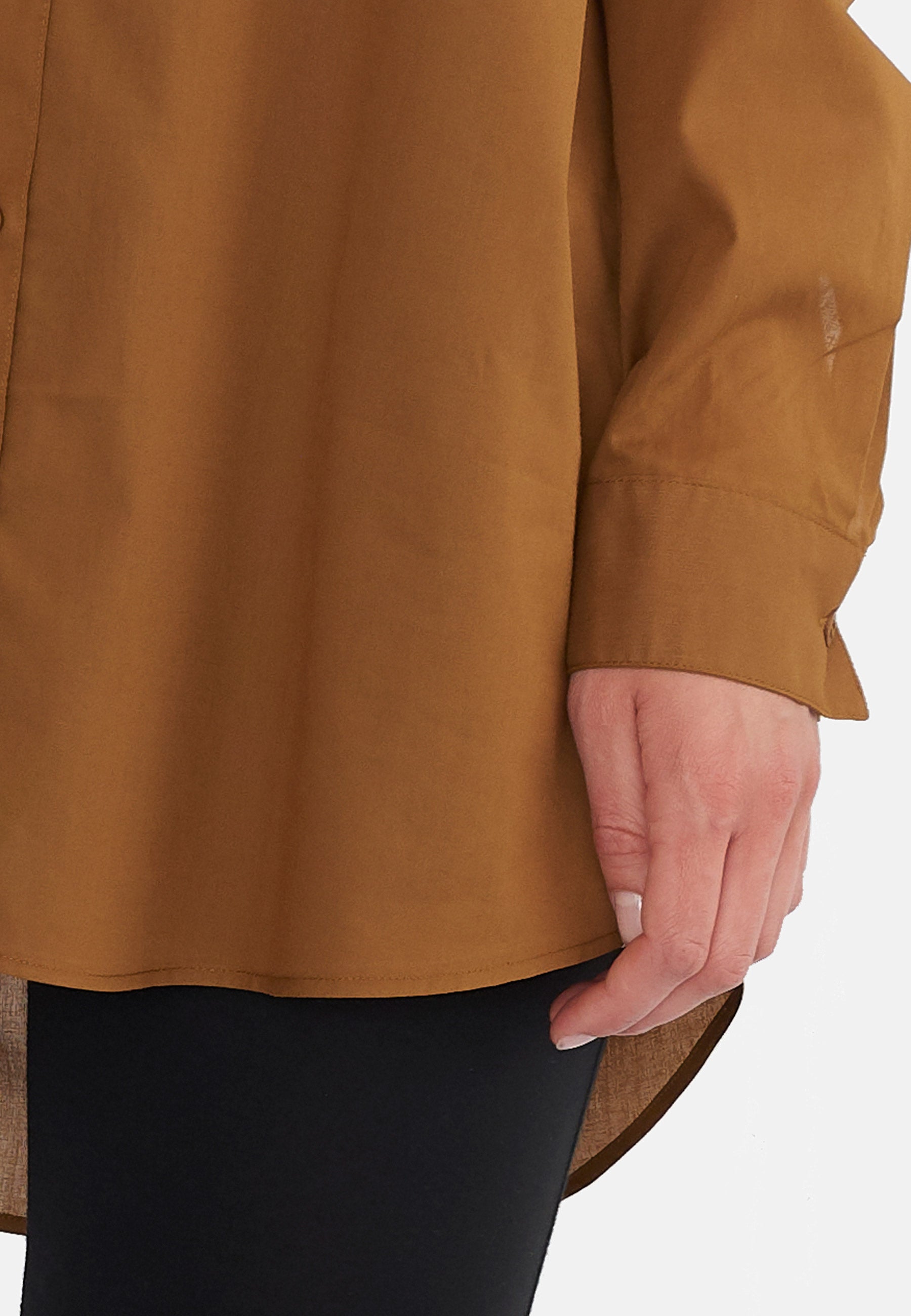 GROBUND Liva skjorten - den oversize i kanel