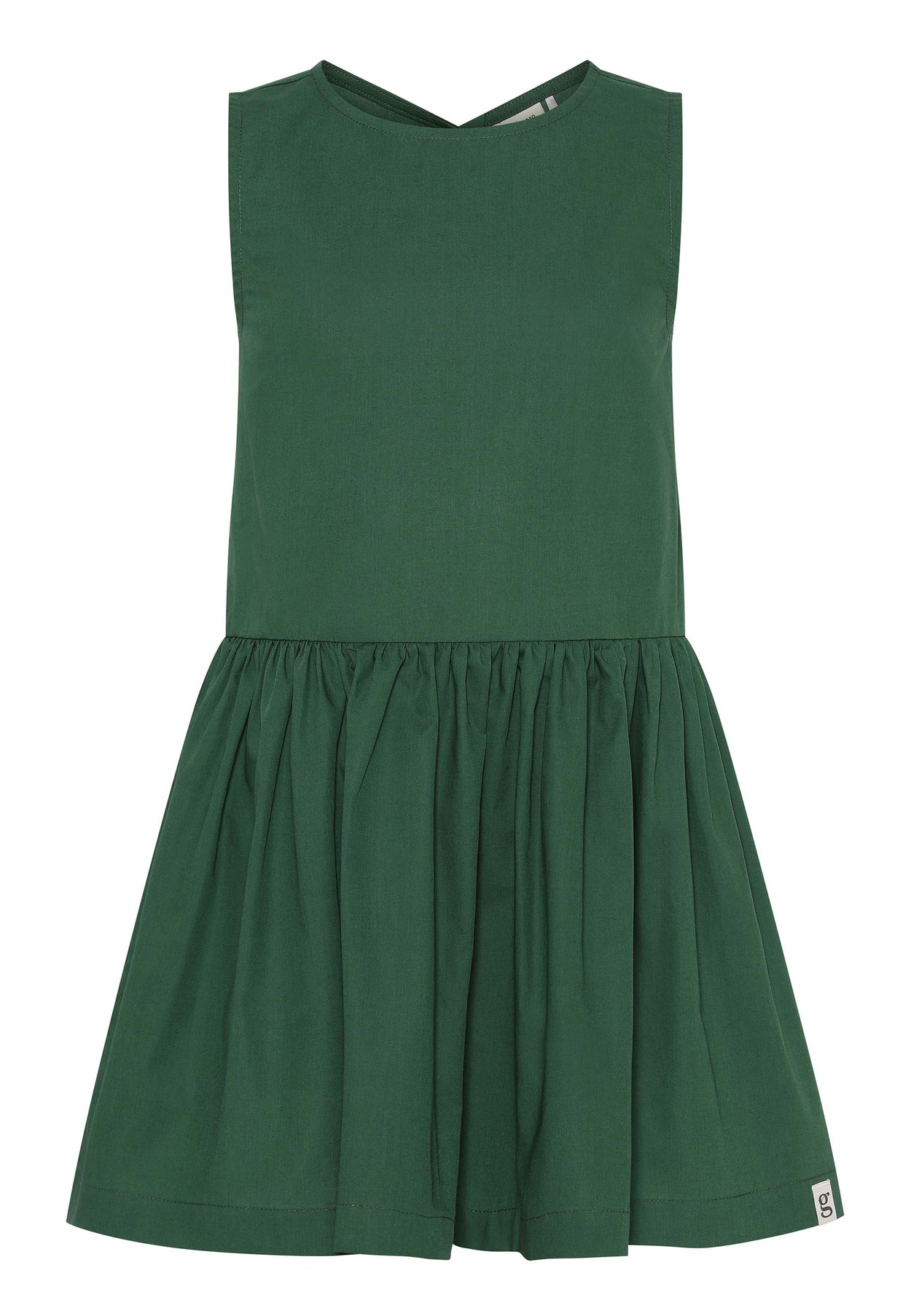GROBUND Vega kjolen mini - den vendbare i mørkegrøn