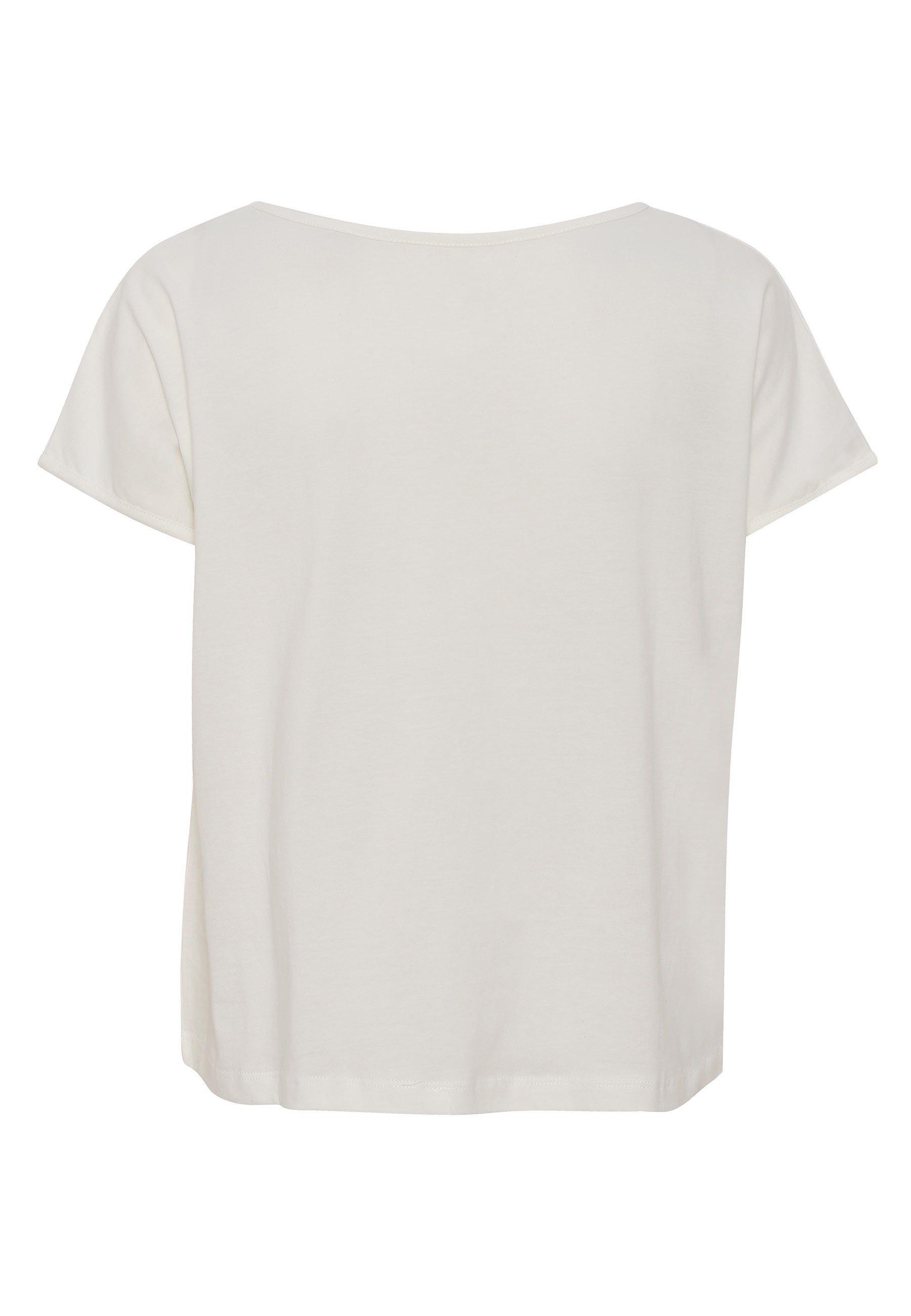 GROBUND Karen t-shirten - den korte i mælkehvid