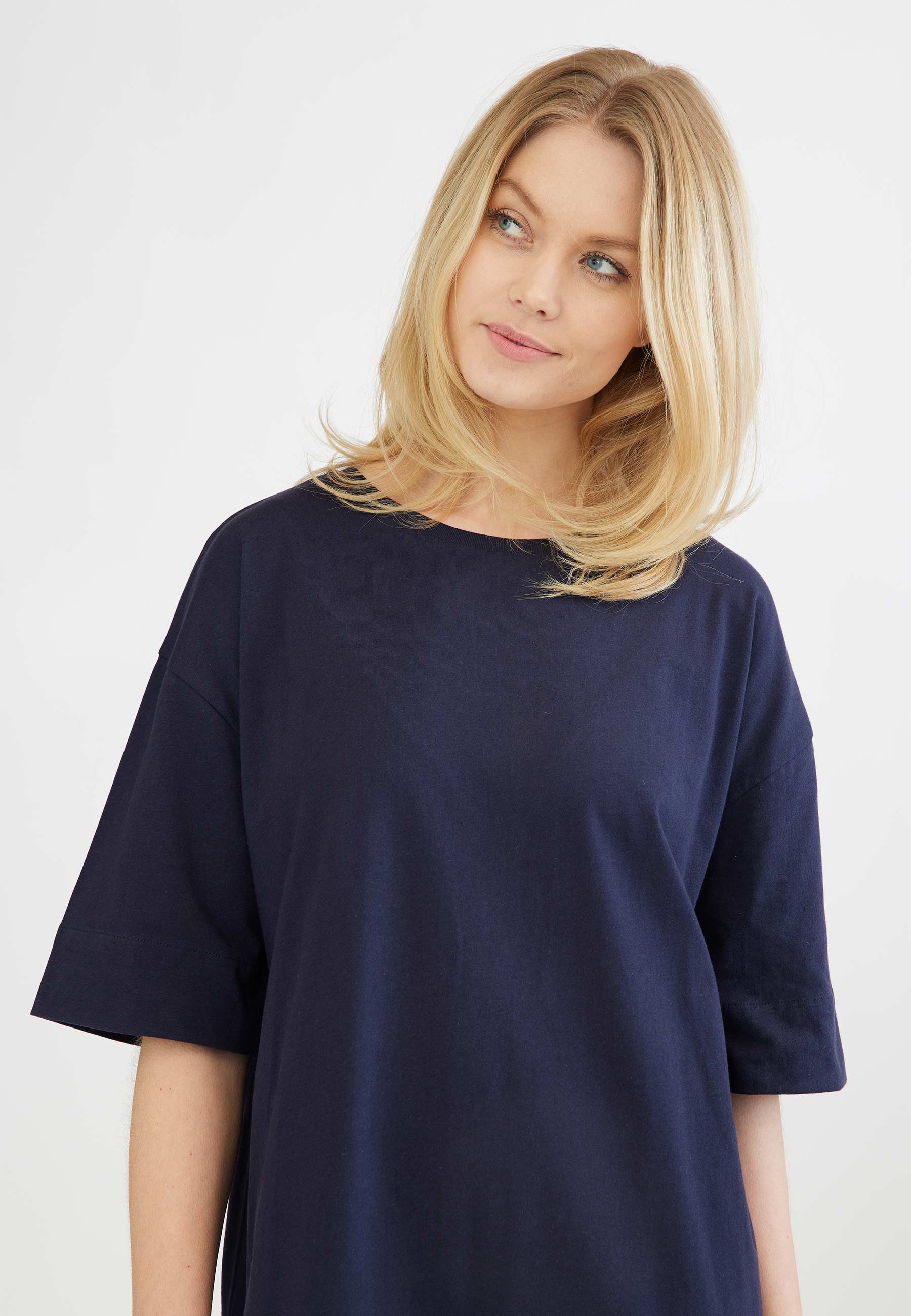 GROBUND Nora t-shirtkjolen - den i mørkeblå