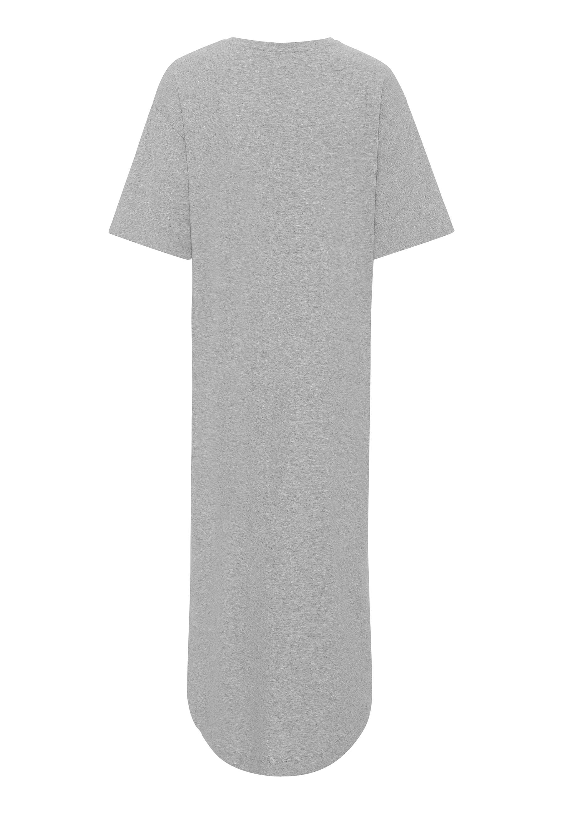 GROBUND Nora t-shirtkjolen - den i grå mélange