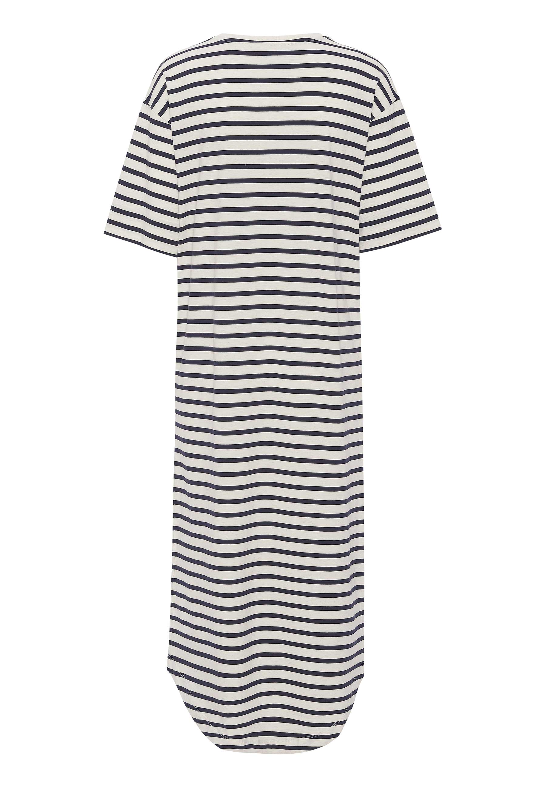 GROBUND Nora t-shirtkjolen - den med mørkeblå striber