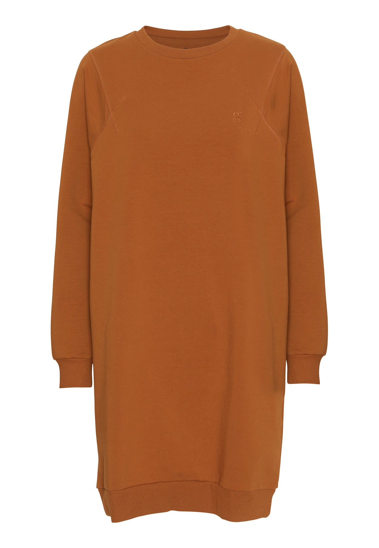 GROBUND Selma sweatshirten - den lange i brændt orange