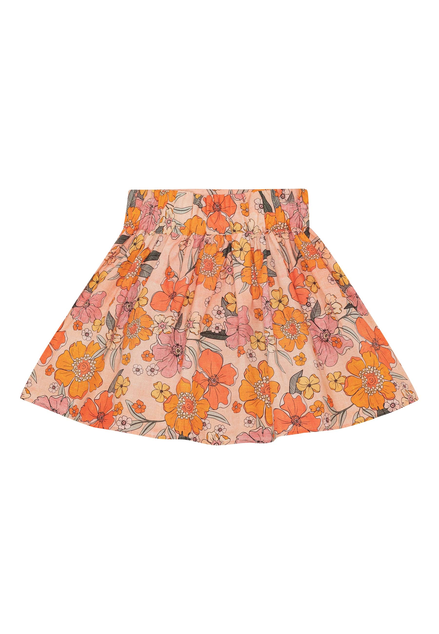 GROBUND Summa nederdel mini - den med retroprint