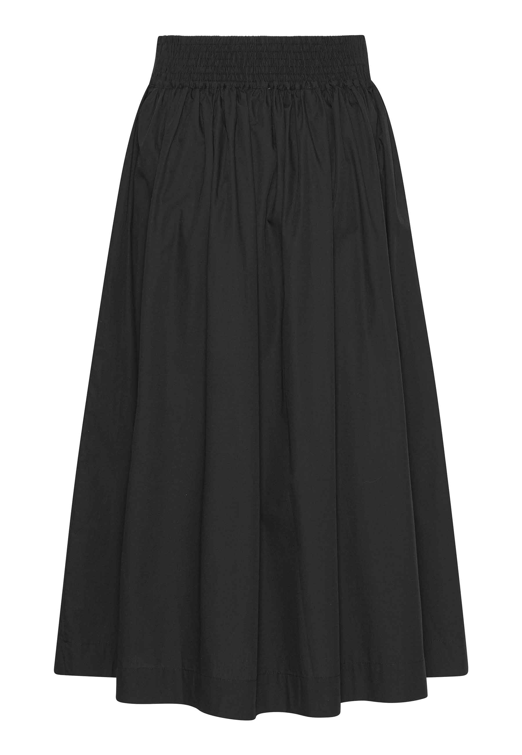 GROBUND Mette nederdel - den lange i kulsort