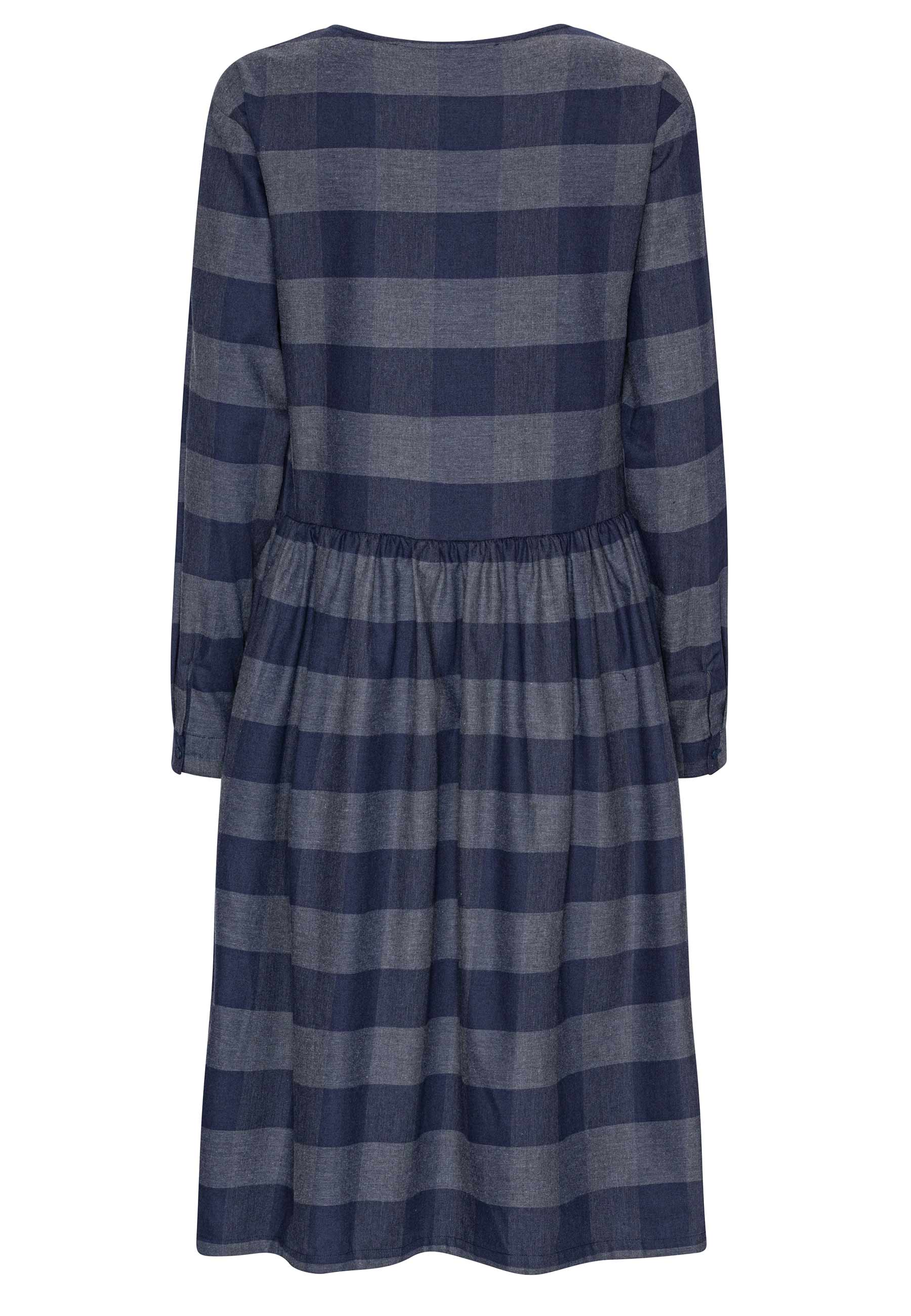 GROBUND Olga kjolen - den i store blå tern