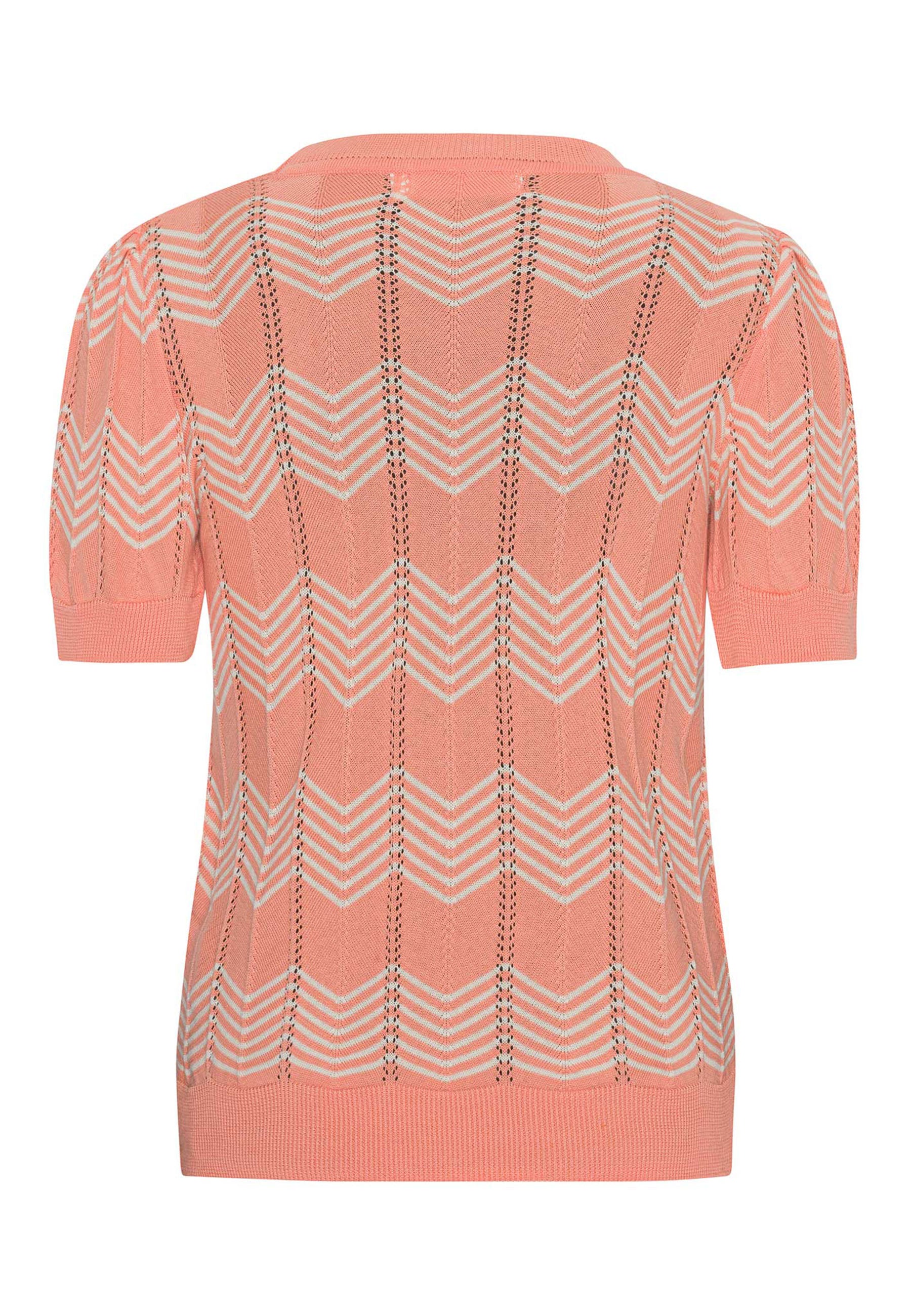 GROBUND Almine tee - den med zigzag i melon