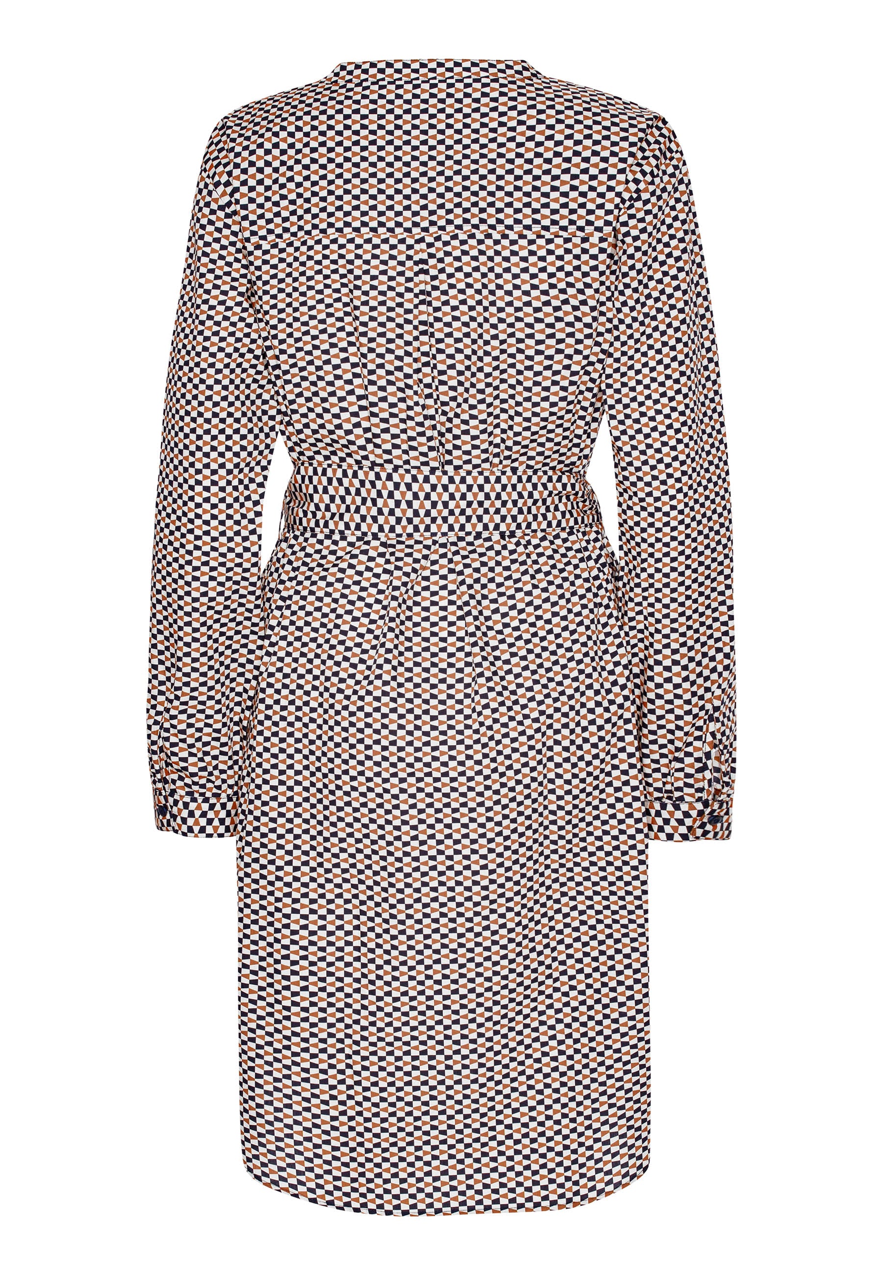 GROBUND Maalia skjortekjolen - den i grafisk mønster