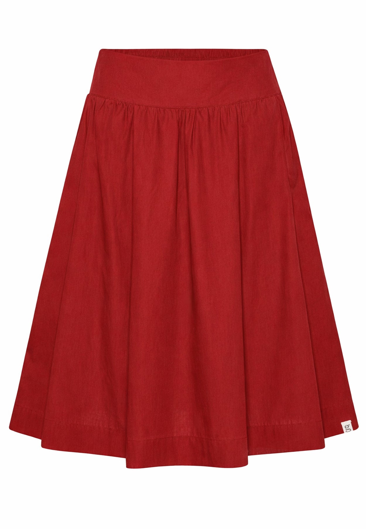 GROBUND Svala nederdelen - den i vinrød