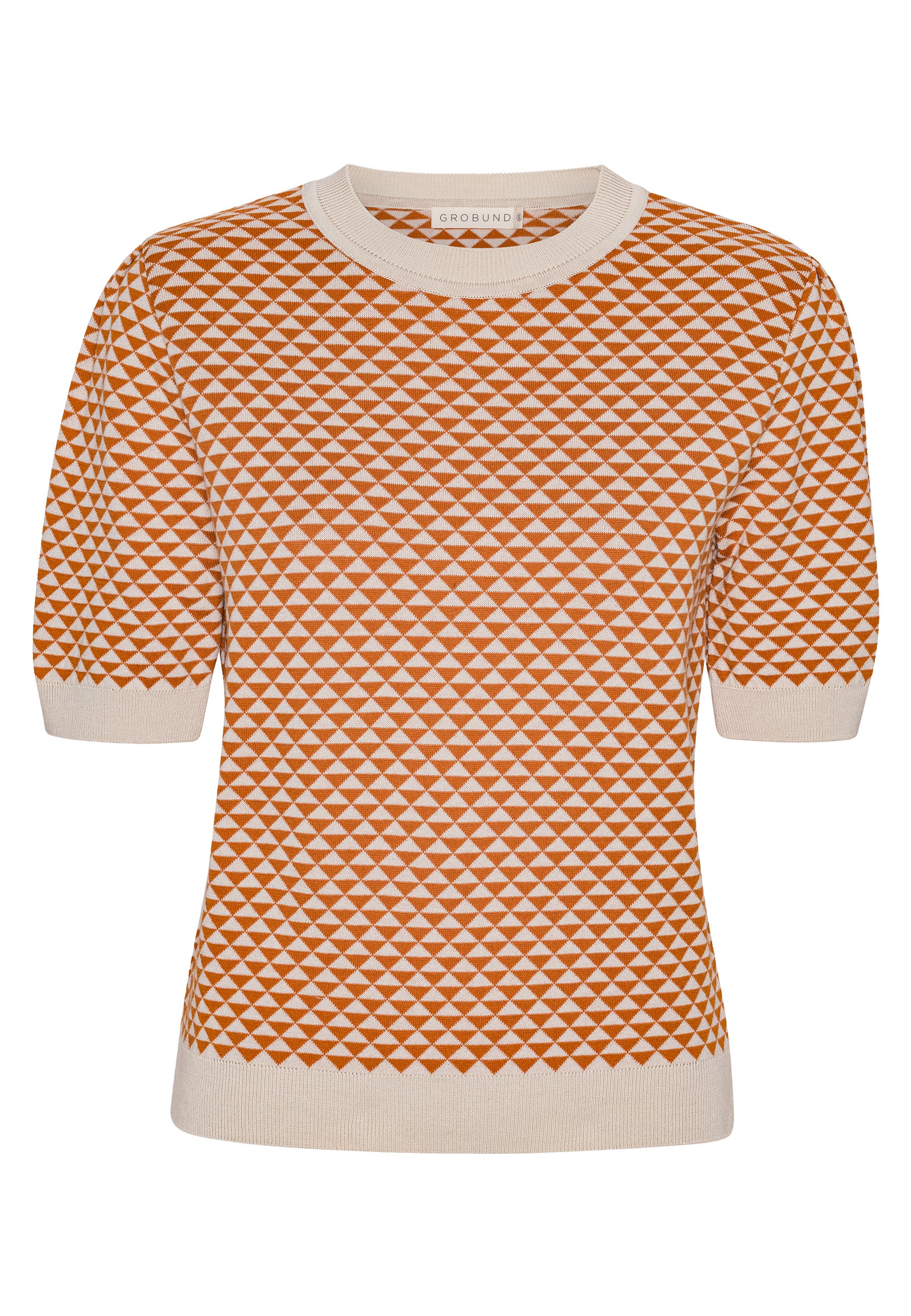 GROBUND Alva tee - med karamel trekanter