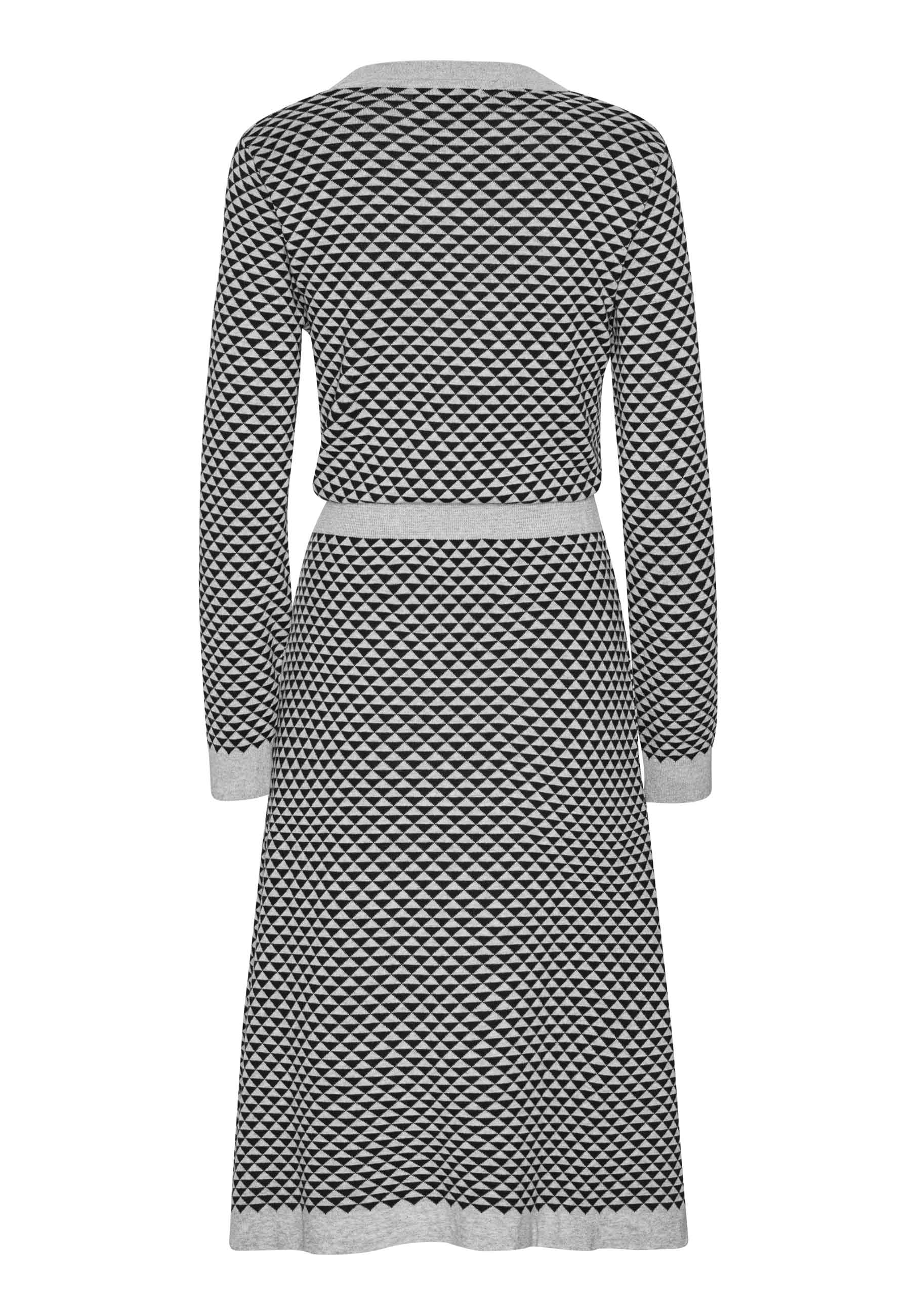 GROBUND Agnes kjolen - den med trekanter i sort