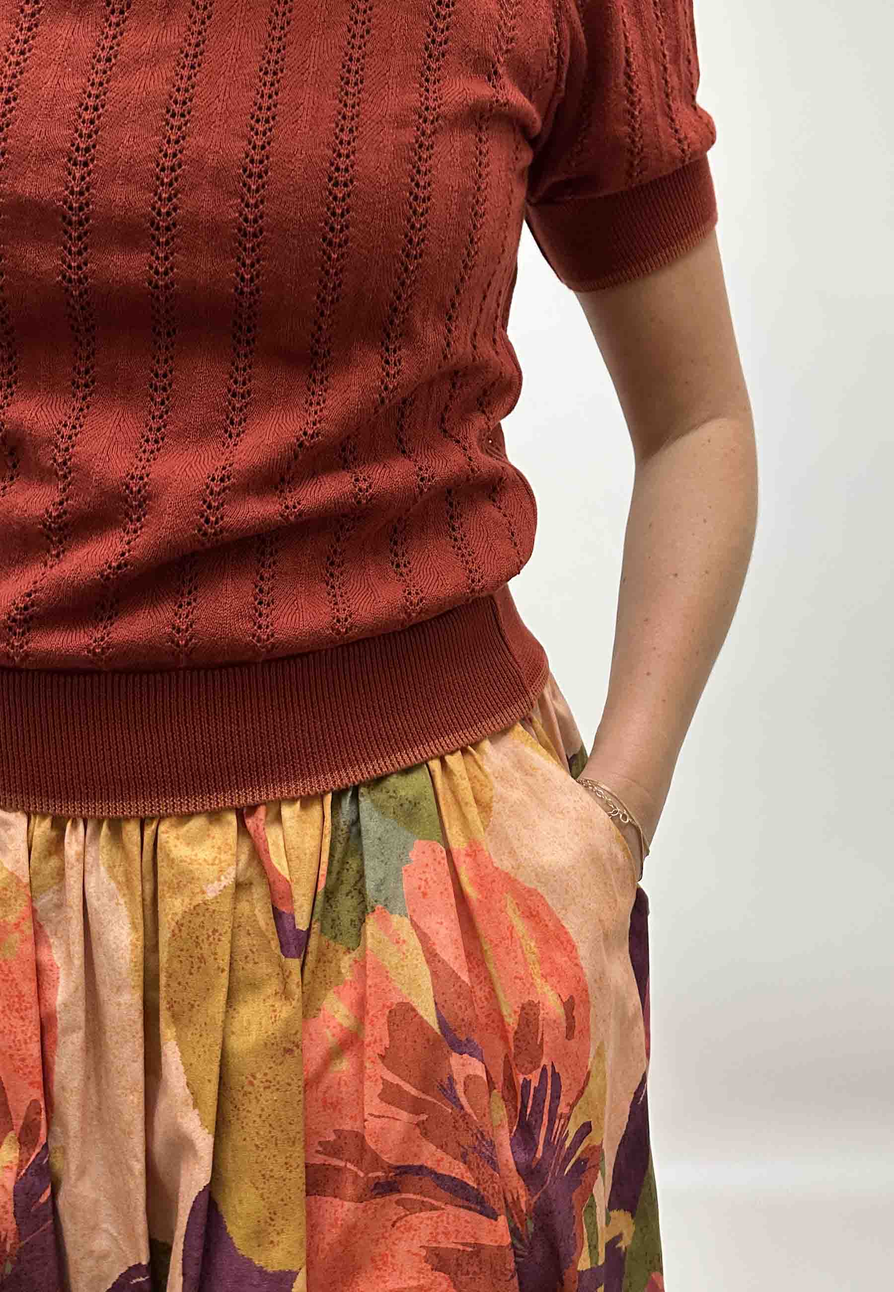 GROBUND Svala nederdelen - den med store blomster