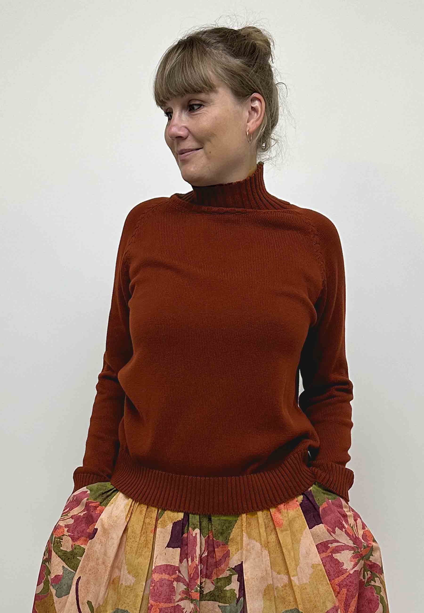 GROBUND Vera strik - den vinter-røde