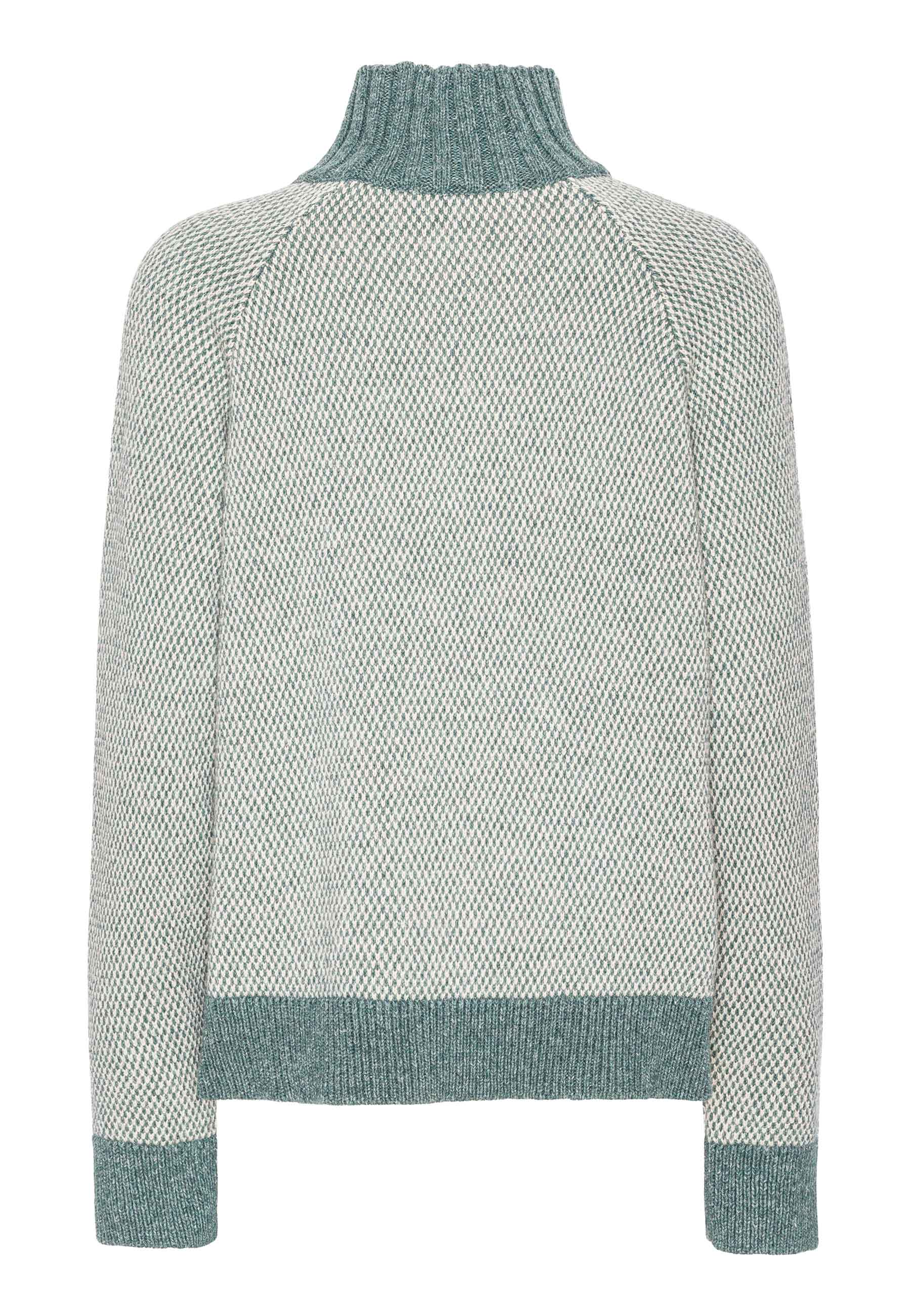 GROBUND Hilde uldstrik - den grønne