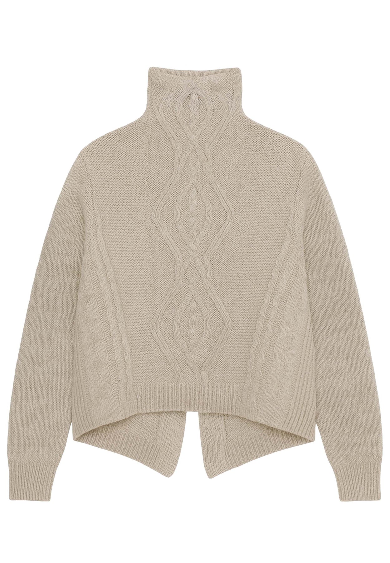 GROBUND Hermione sweater - den beige melange