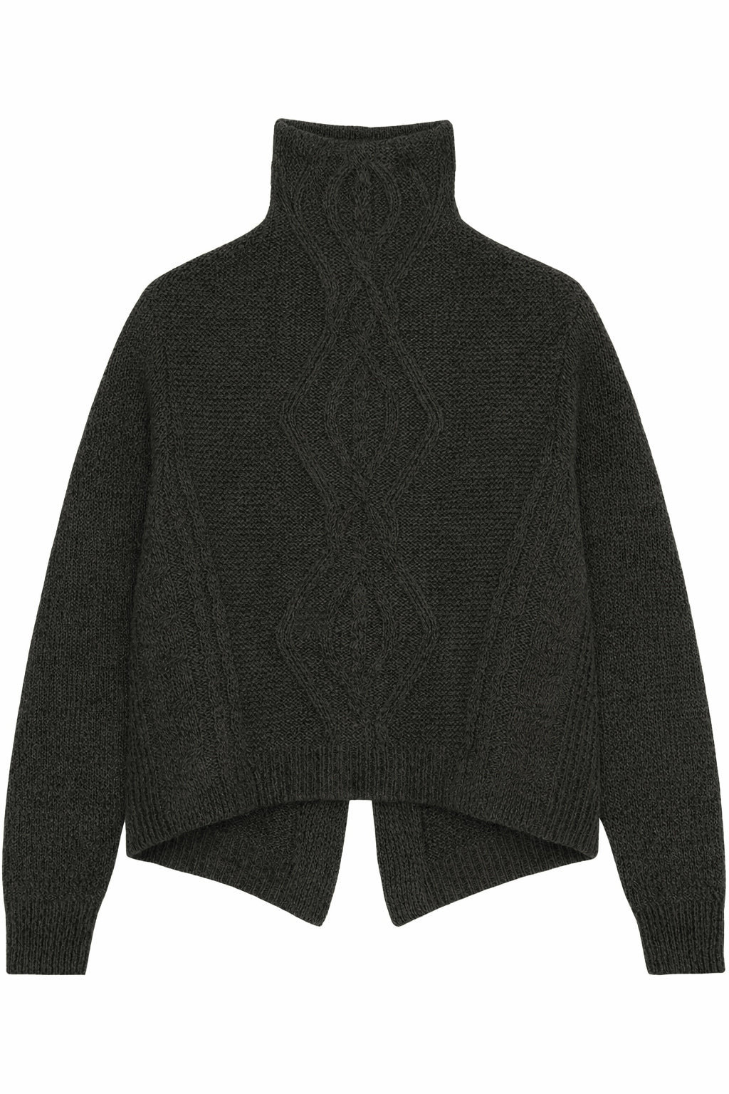 GROBUND Hermione sweater - den mørkegrå melange