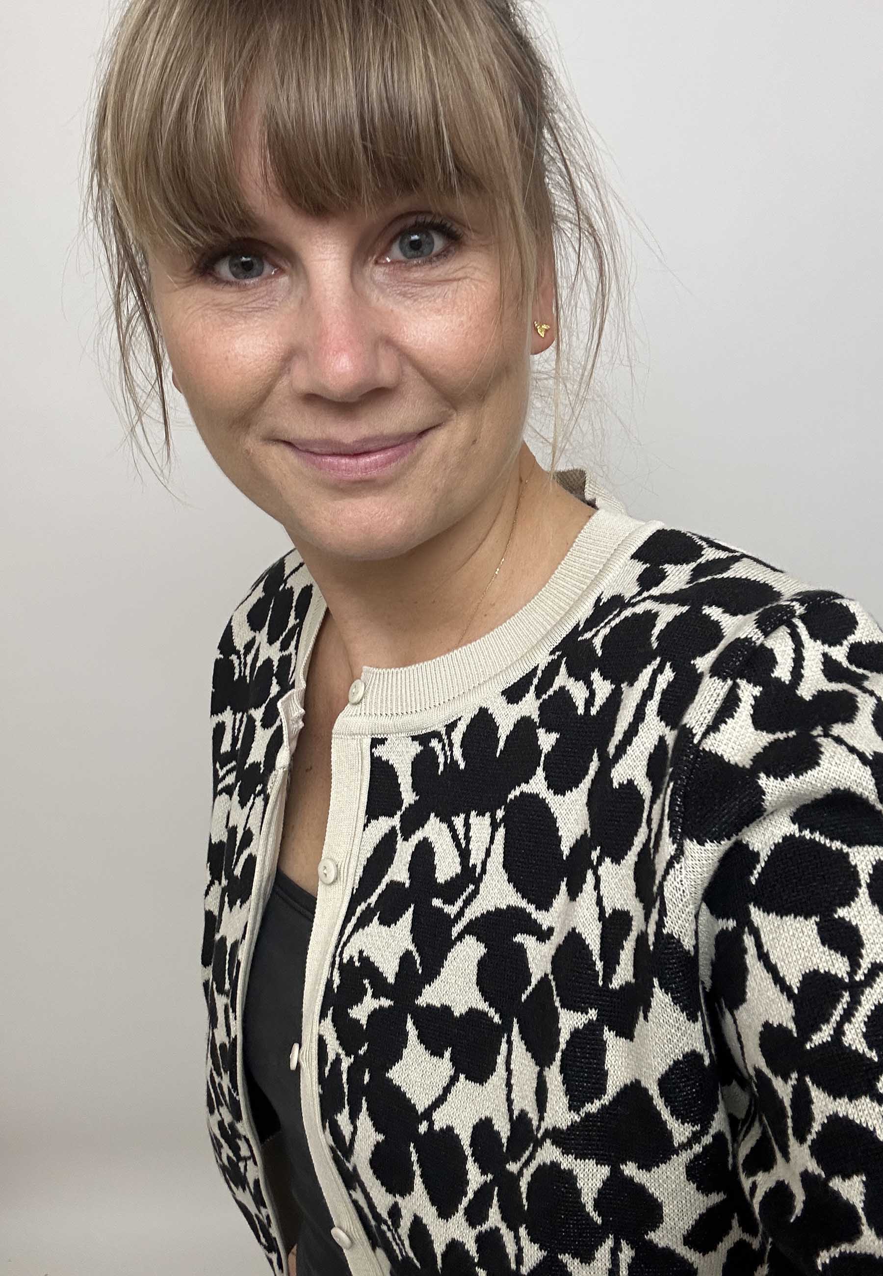 GROBUND Lydia cardigan - Night Flower