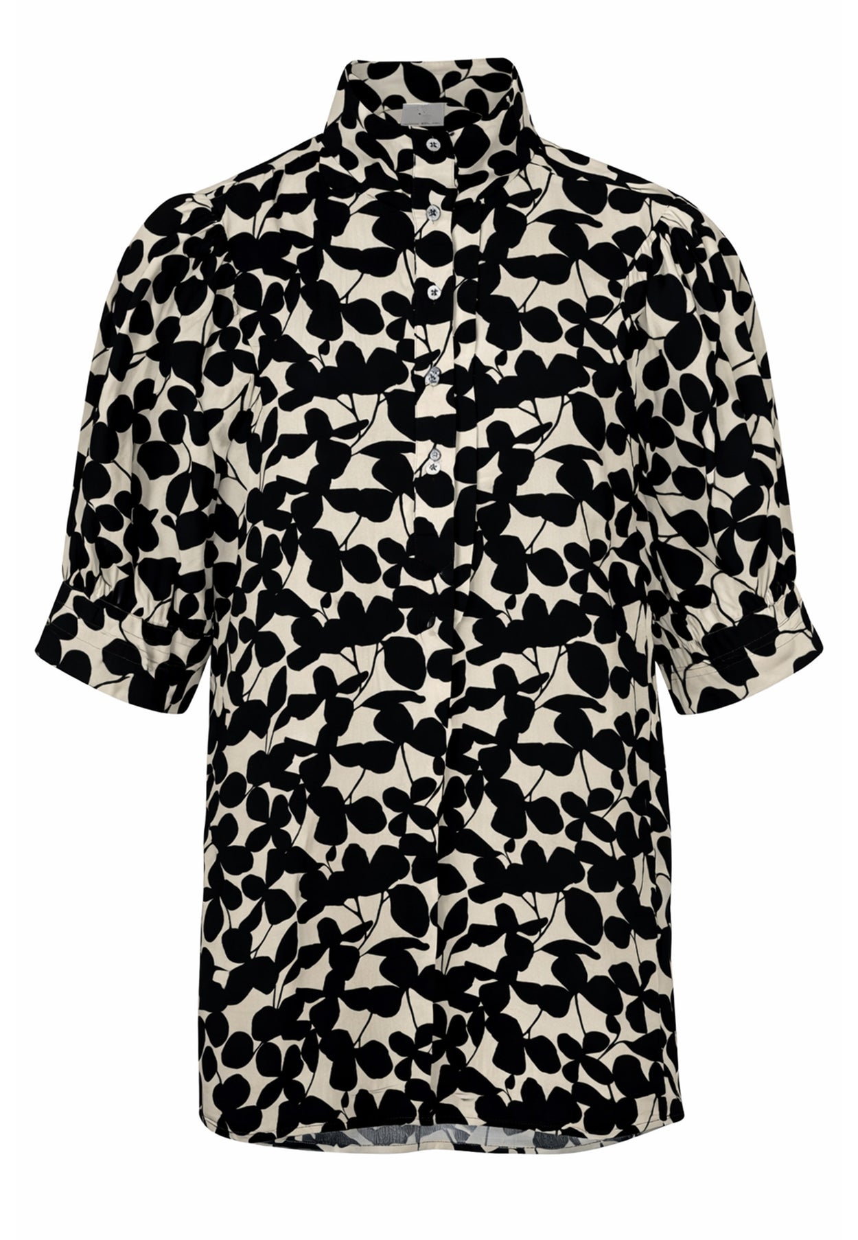 GROBUND Flora skjorte - den med korte ærmer i night flower print