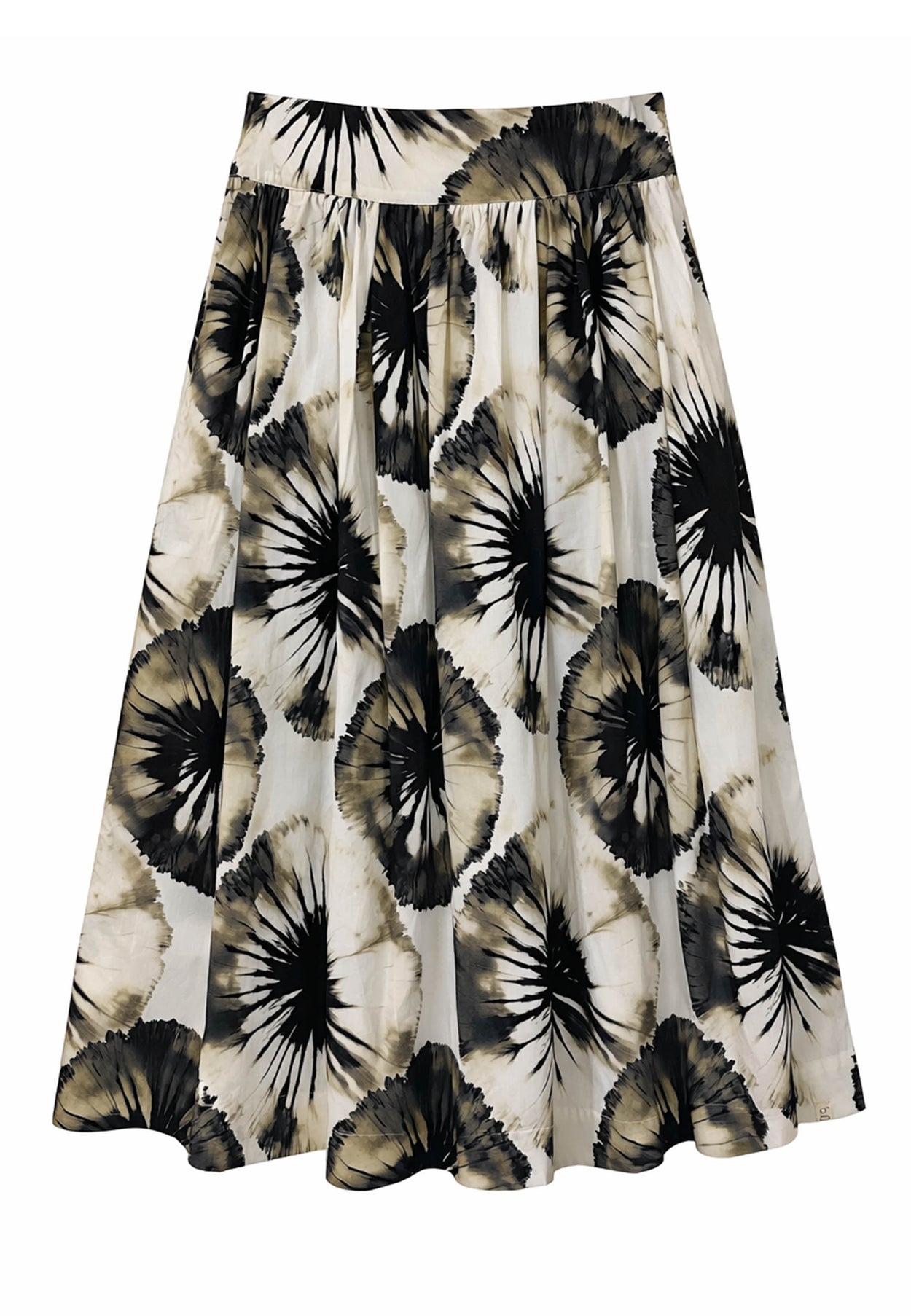 GROBUND Mette nederdel - den lange med Puste Blumen