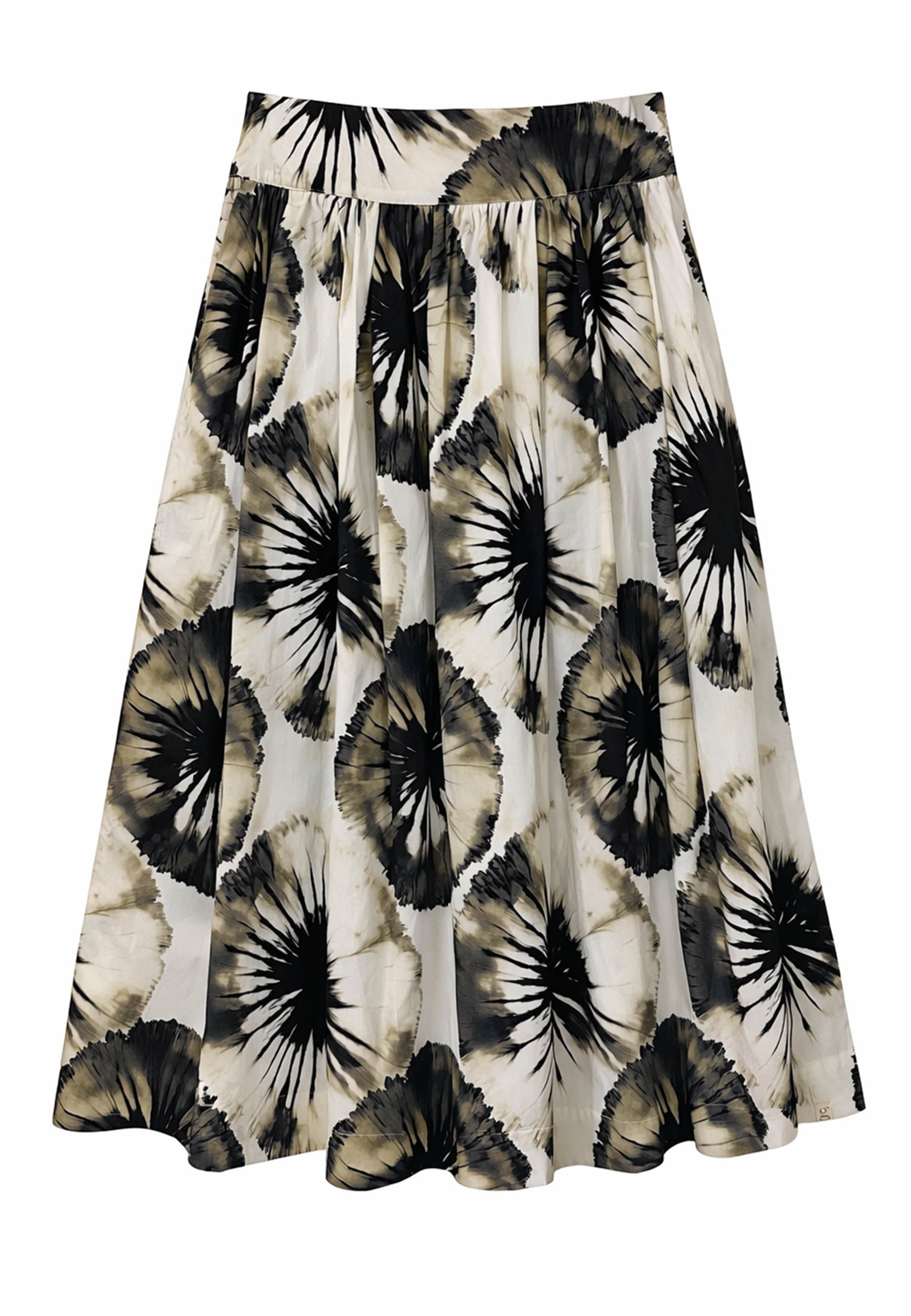 GROBUND Mette nederdel - den lange med Puste Blumen