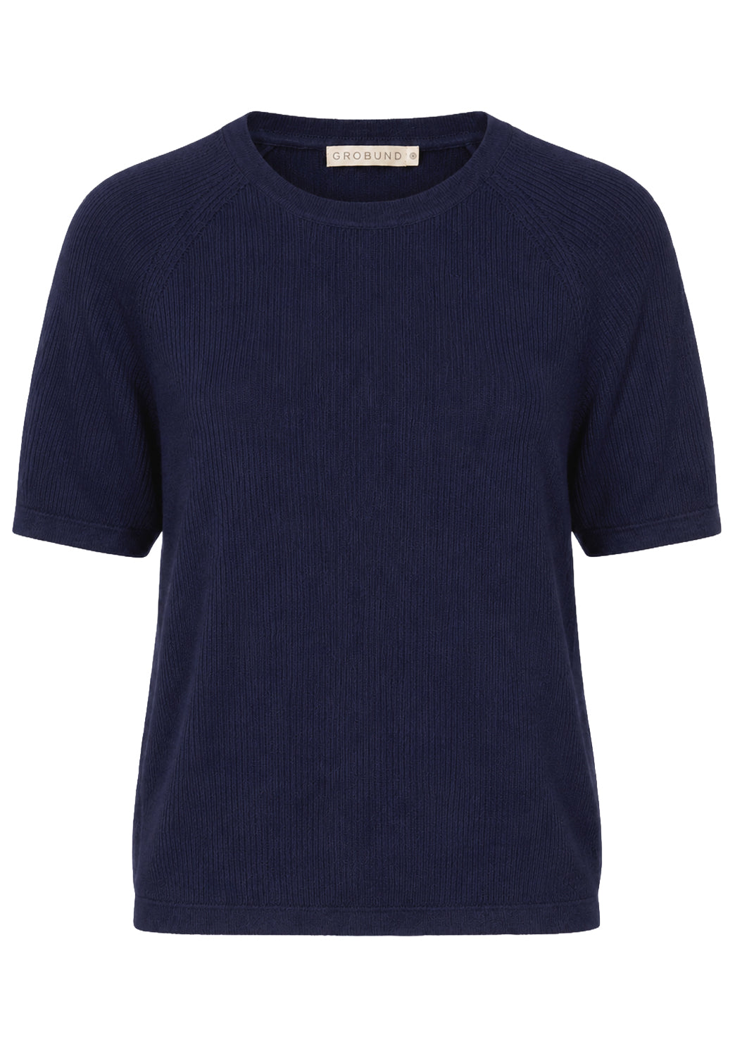 GROBUND Tove T-Shirt – die in Marineblau