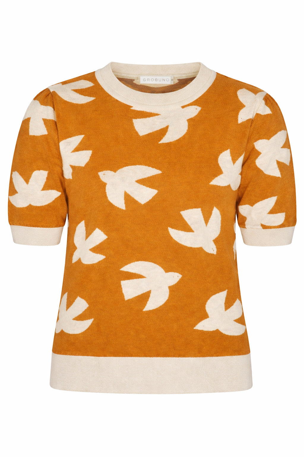 GROBUND Alva tee - fredsdue karamel