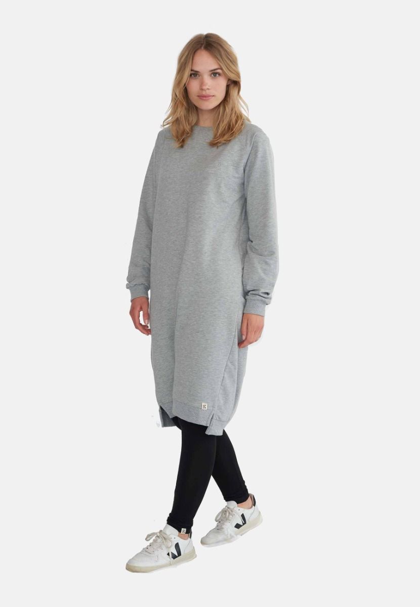 GROBUND Viola sweatkjolen - den i grå melange