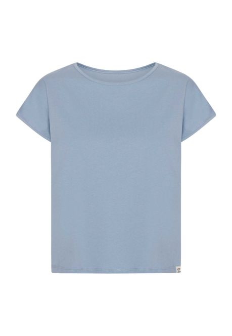 GROBUND Karen t-shirten - den korte i himmelblå