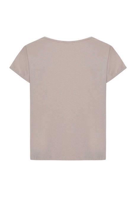 GROBUND Karen t-shirten - den korte i beige