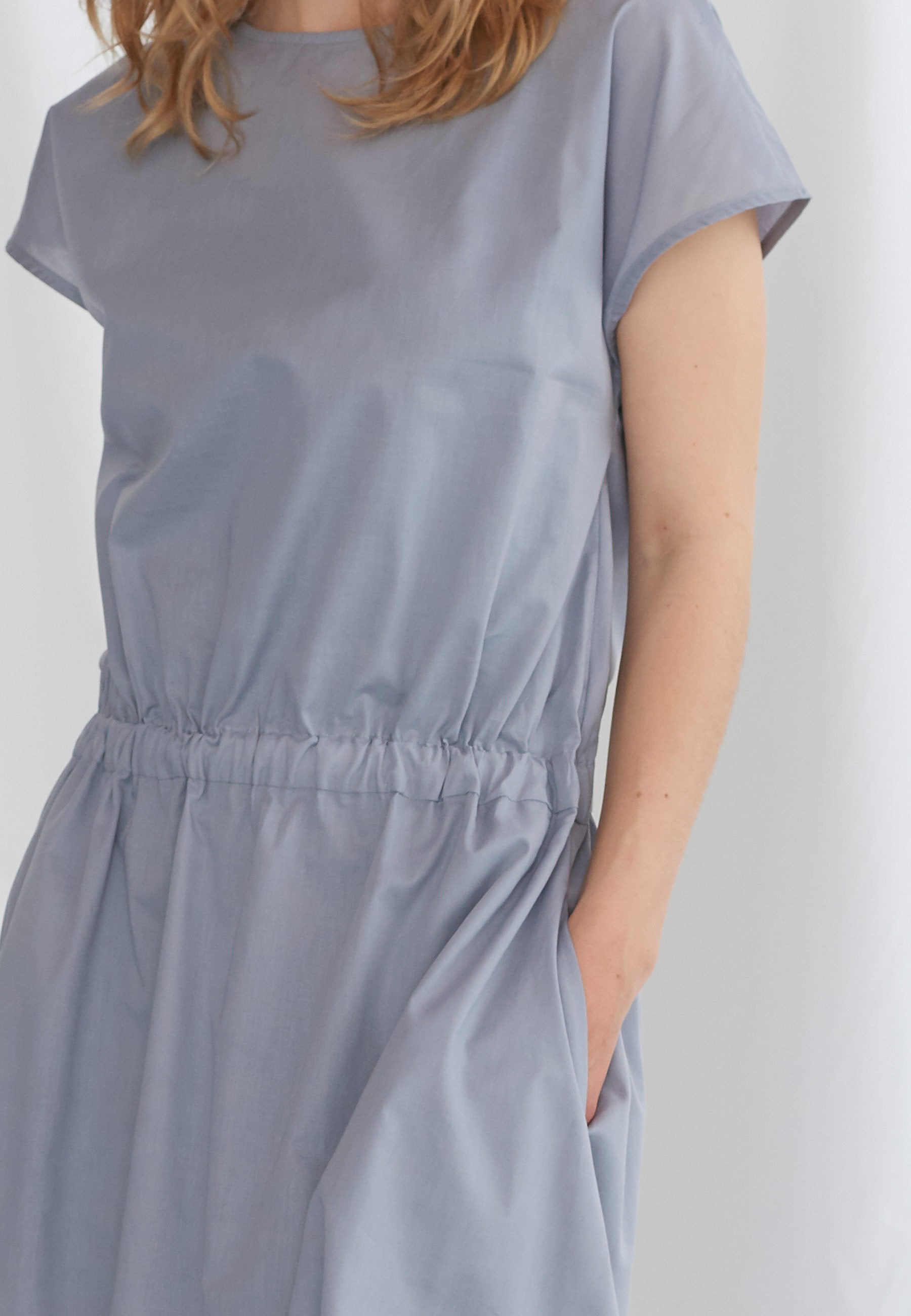 GROBUND Lilli kjolen – den med lommer i himmelgrå