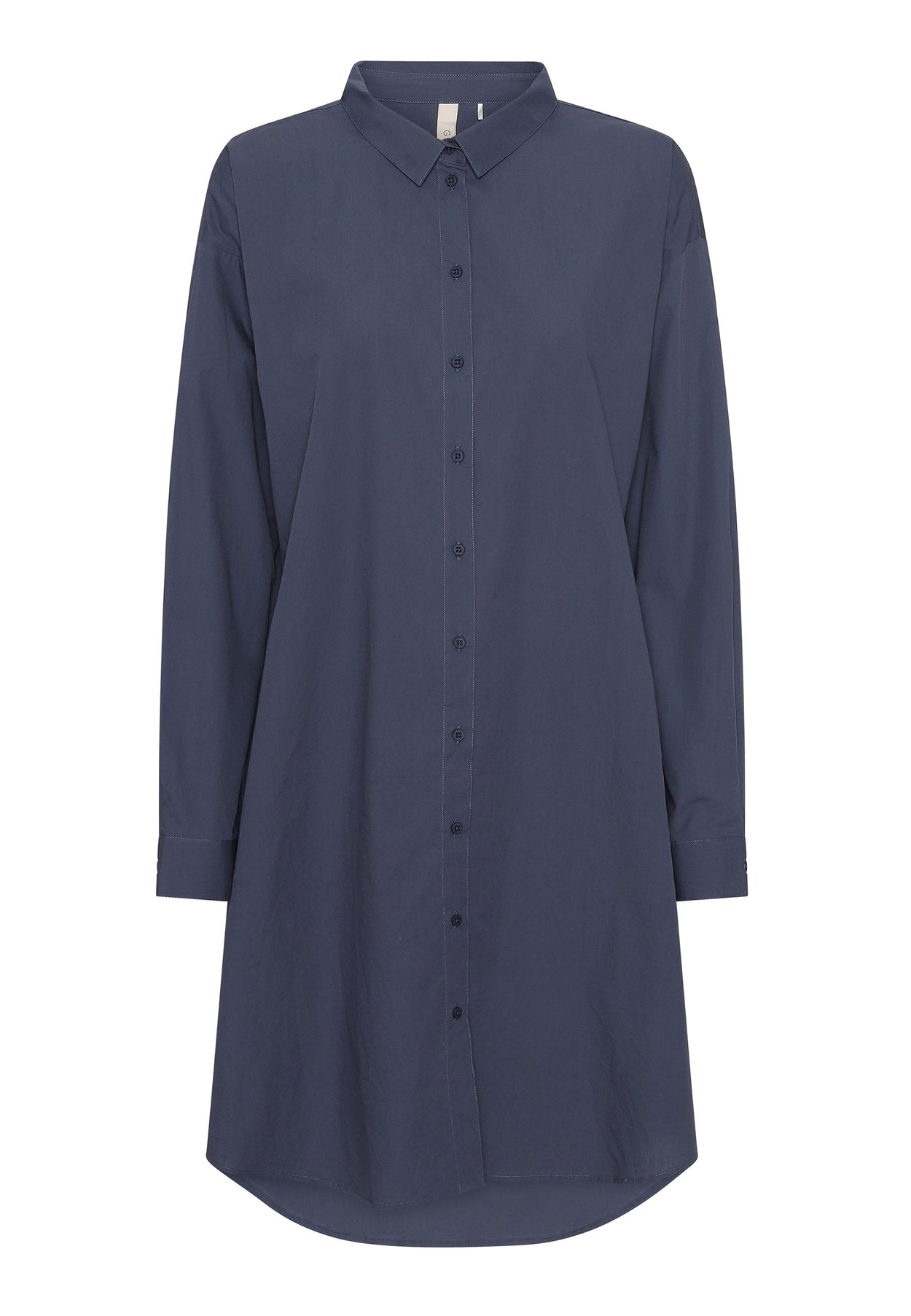 GROBUND Netta skjortekjolen - den i vintage blå