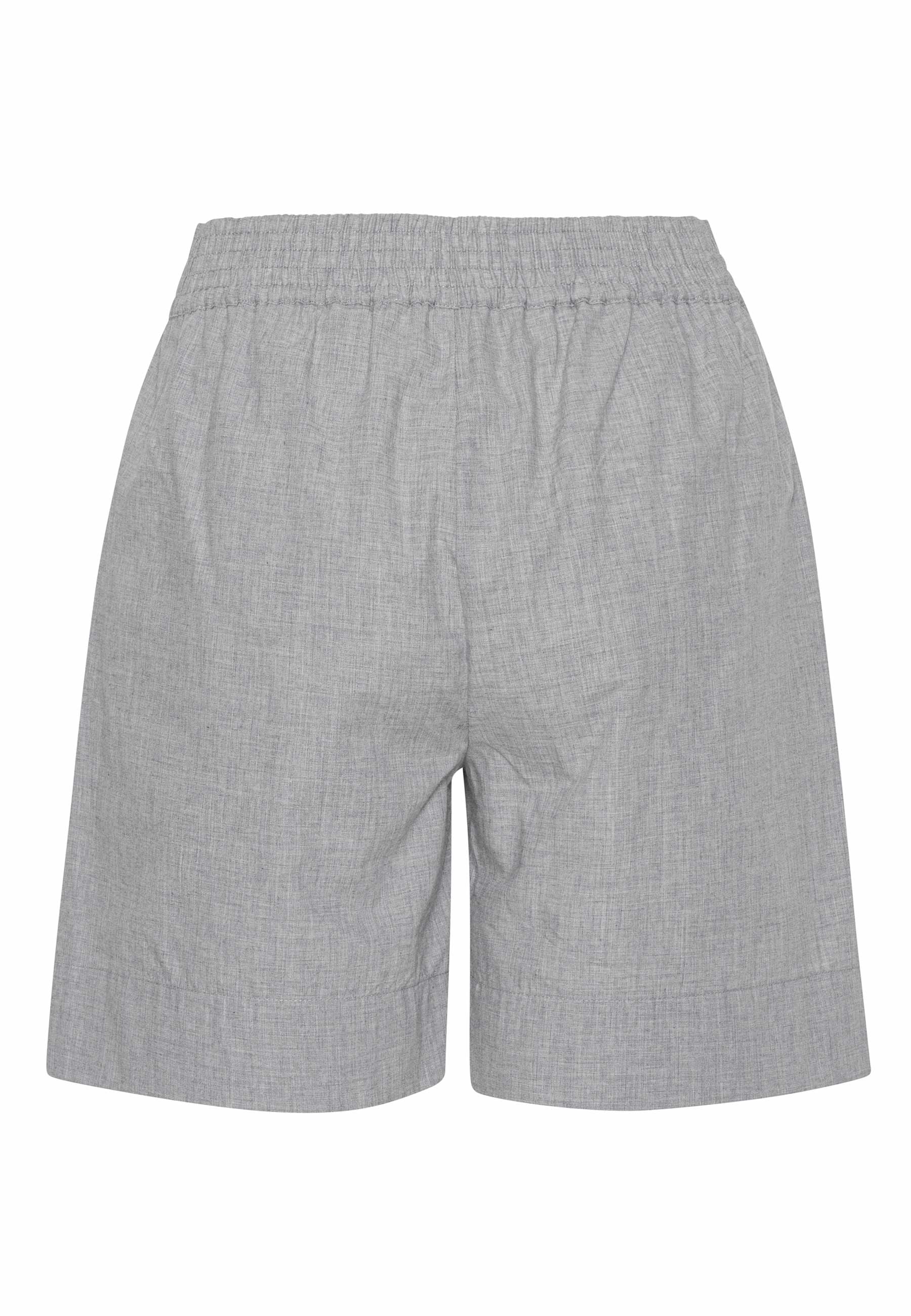GROBUND Naomi shorts – i grå melange