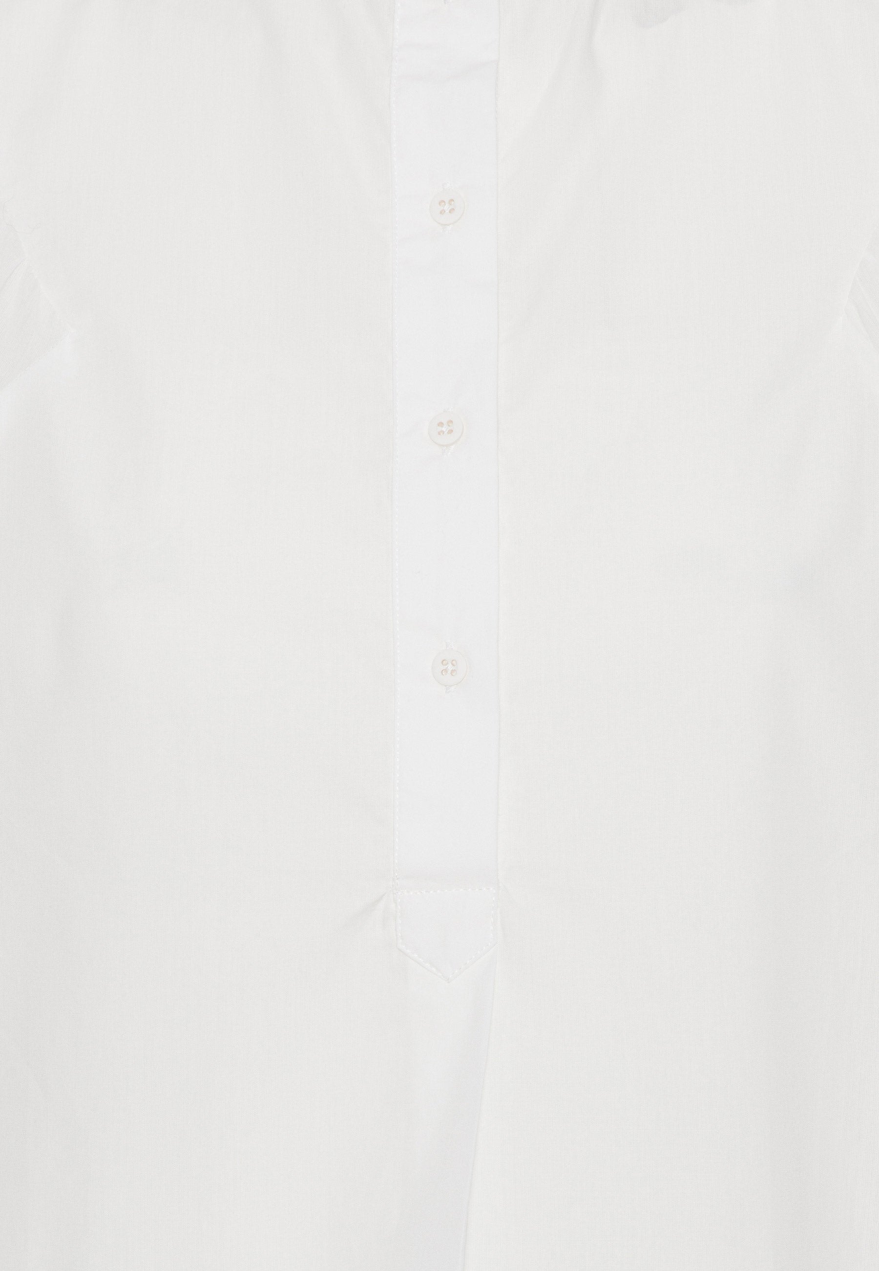 GROBUND Flora skjorte - den med korte ærmer i Hvid